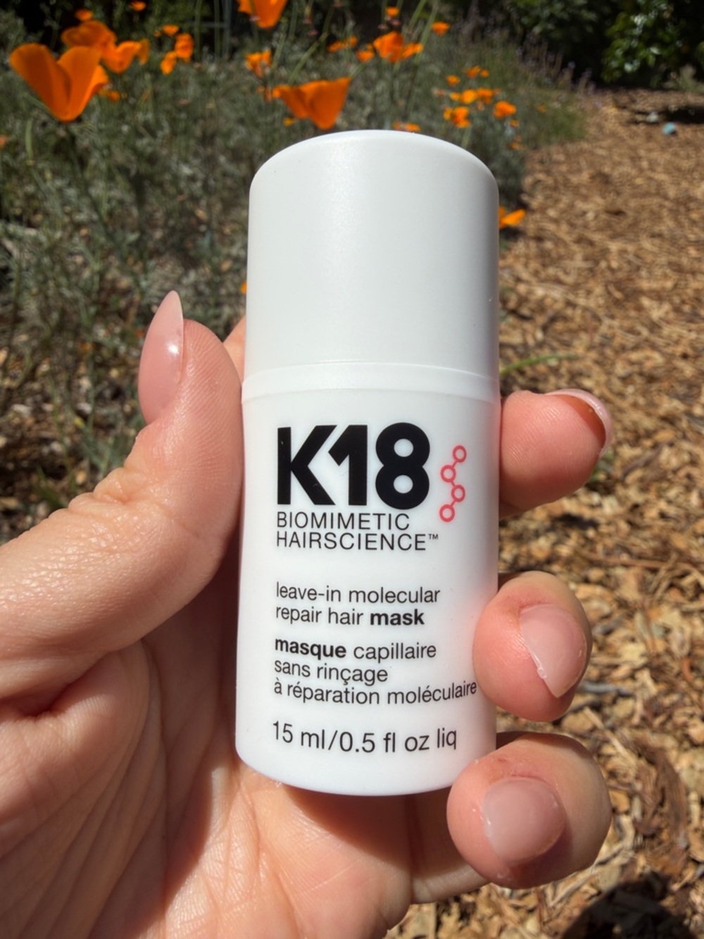 K18 Biomimetic Hairscience Leave-In Molecular Repair Hair Mask - White